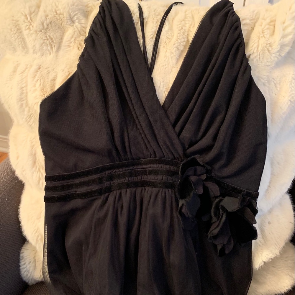 Vivienne Tam lace and velvet dress